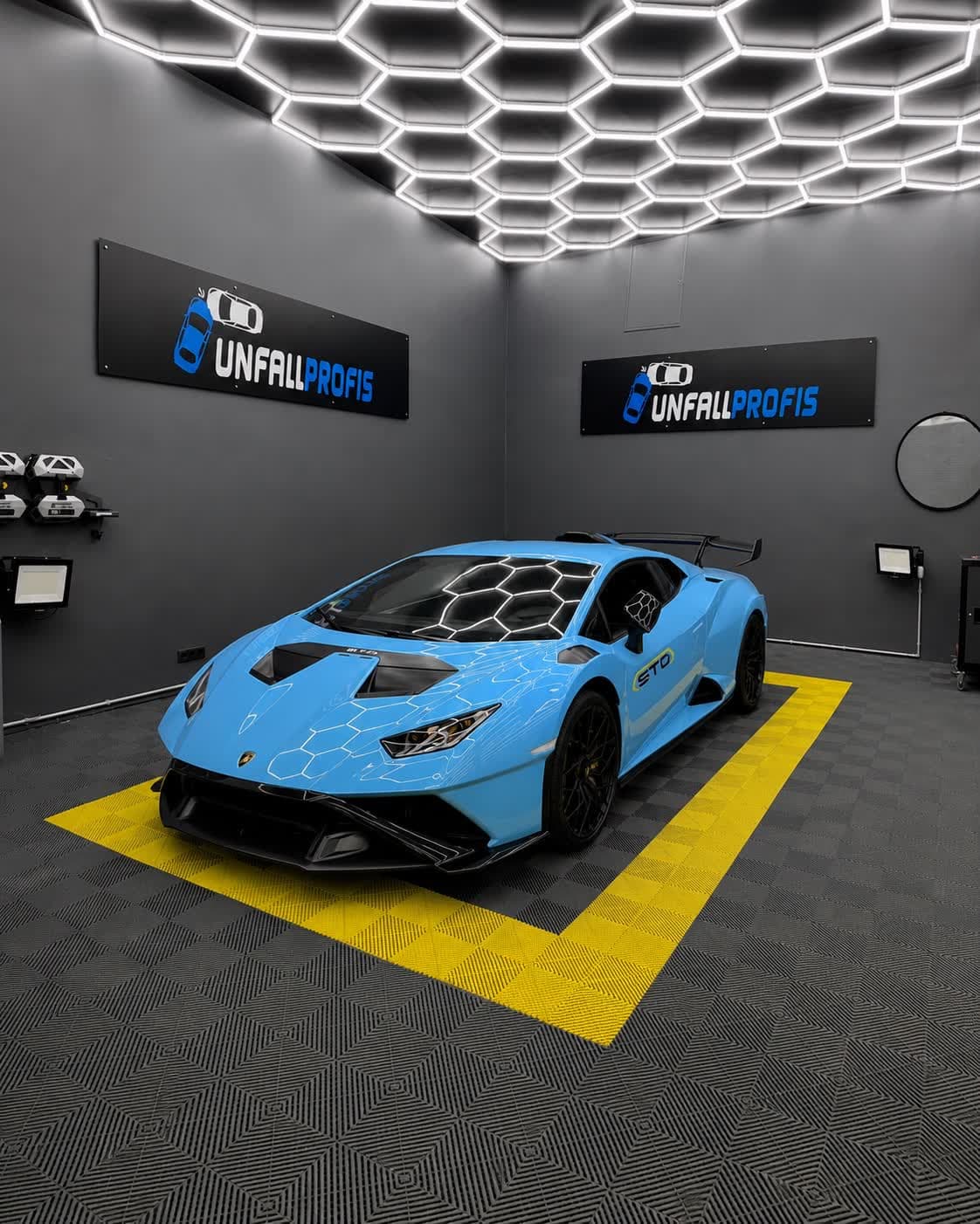 Lamborghini Huracán STO — Gutachten bei Unfallprofis
